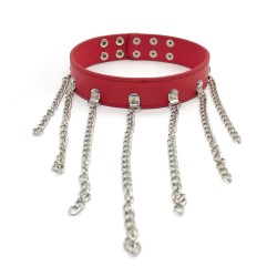 Neck Collar with Tail Chains