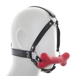 Dog Bone Gag Harness