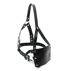 Cross Strap Panel Ball Gag Trainer