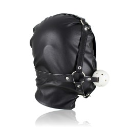 Full Head Hood With Mouth Gag