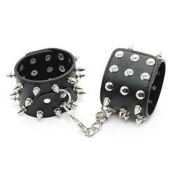 Snap Wrist and Ankle Cuffs With Nails
