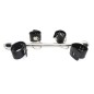 Locking Wrist and Ankle Spreader Bar With Cuffs