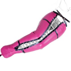 Kinky Female Mermaid Bondage Half Body Leg Binder