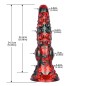 Red Devils Silicone 9.6" Horse Dick