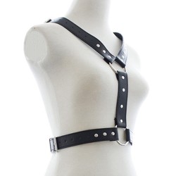 Male Leather Strap Harness