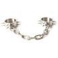 Spiked Stainless Steel Ankle/Wrist Cuffs