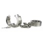 Super Heavy Bondage Ankle Cuffs With Chain - 4 KG