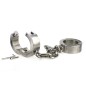 Super Heavy Bondage Ankle Cuffs With Chain - 4 KG