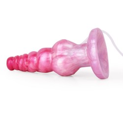 Ejaculating Peachy Colorful Realistic Dildo- 16