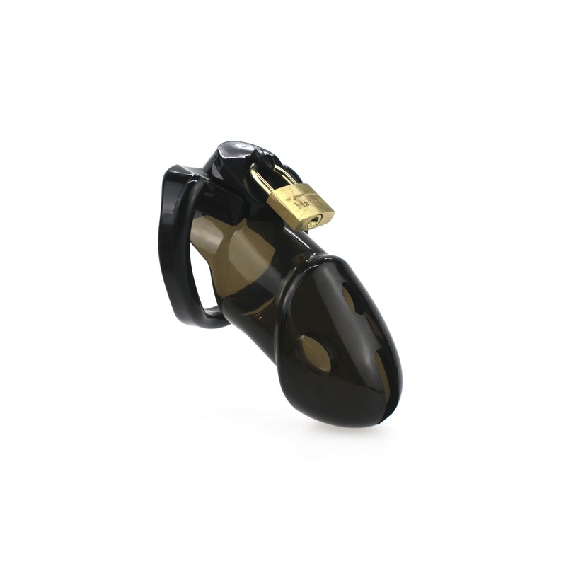 Rikers Locking Chastity Device - Black