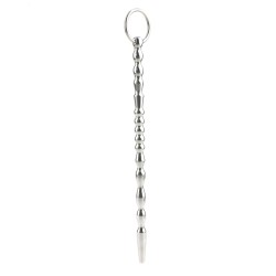 Stainless Steel Ribbed Urethral Dilator - 8.2"