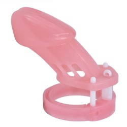 CB-6000 Male Chastity Cage - Pink