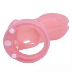 CB-6000 Male Chastity Cage - Pink