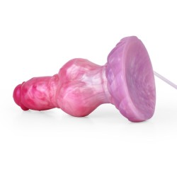 Ejaculating Peachy Colorful Realistic Dildo- 14