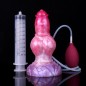 Ejaculating Peachy Colorful Realistic Dildo- 14