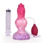 Ejaculating Peachy Colorful Realistic Dildo- 13