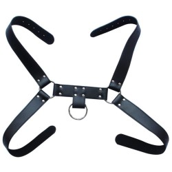 Leather Upper Body Male Harness