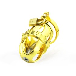 Gold Kinger Male Chastity Device