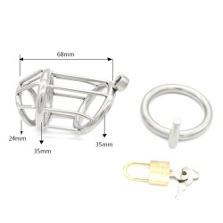 Penal Code Locking Male Chastity Cage