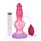 Ejaculating Peachy Colorful Realistic Dildo- 10