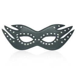 Leather Nail Cat Mask