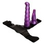 Double Dong Female Hard Adjustable Strap On Dildo