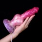 Ejaculating Peachy Colorful Realistic Dildo- 10