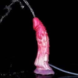 Ejaculating Peachy Colorful Realistic Dildo- 09