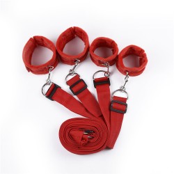 Bed Bondage Restraint Kit - Villus Cuffs