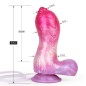 Ejaculating Peachy Colorful Realistic Dildo- 04