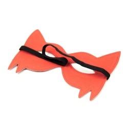 Bondage Open Eye Fox Mask