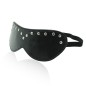 Black Leather Blindfold Mask