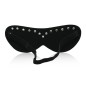 Black Leather Blindfold Mask