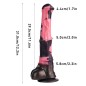 Simulated Animal Dildo 12.2 IN - N