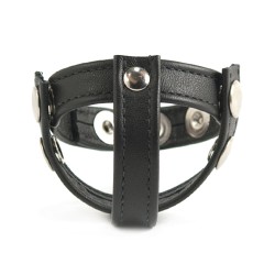 Strict Leather Snap-On Cock and Ball Harness