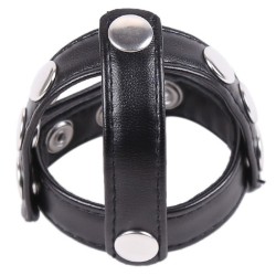 Strict Leather Snap-On Cock and Ball Harness