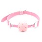 Pin Buckle Breathable O Ring Pink Strap Ball Gag