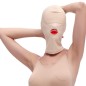 Disguise Open Mouth Hood with Padded Blindfold