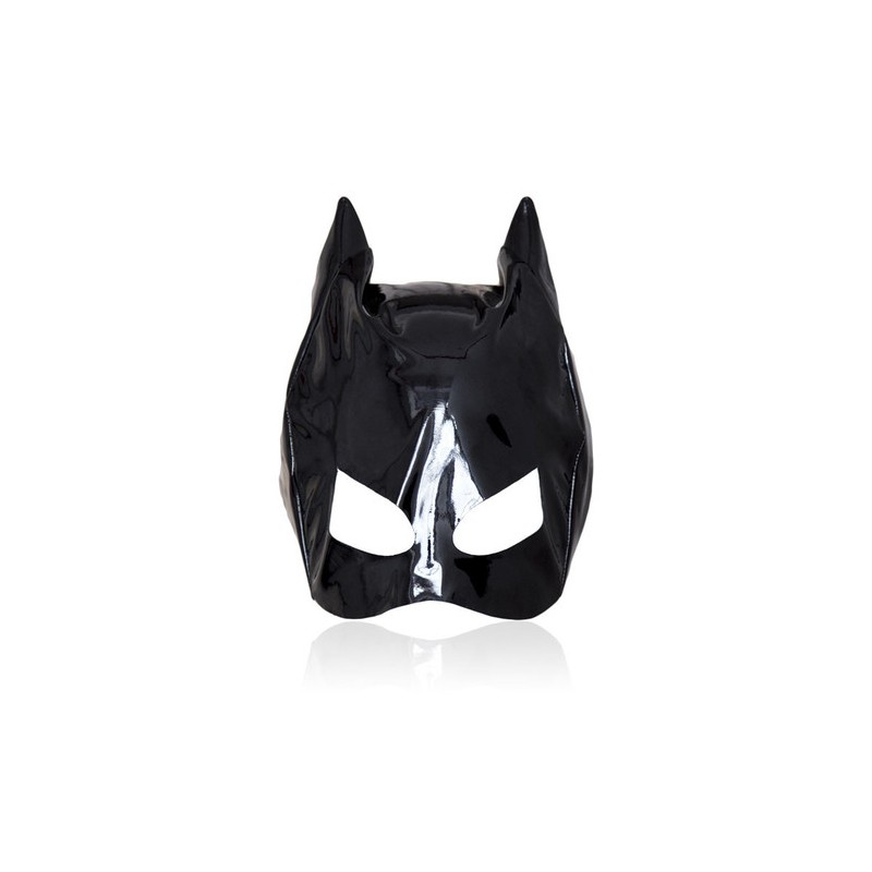 Bondage mask black Cat