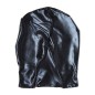 Patent Leather Hood with Open Mouth and Eyes