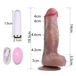 Ultra Soft Lifelike Thick Dildo