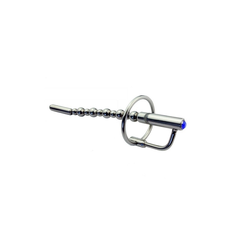 Jeweled Bendable Beaded Penis Plug