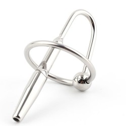 Ultimate Bondage Head Ring w/ Urethral Sounds