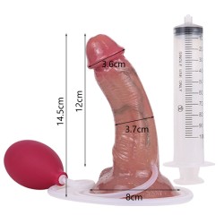 Squirting Realistic Soft Dildo