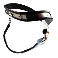 Off Limits Locking Male Steel Chastity Belt