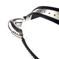 Off Limits Locking Male Steel Chastity Belt