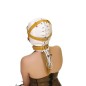 Medical Fetish Padded Locking Hospital Restraint Hood