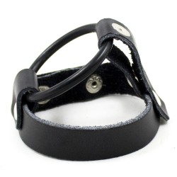 Cock Ring Harness With Ball Divider - Single Layer