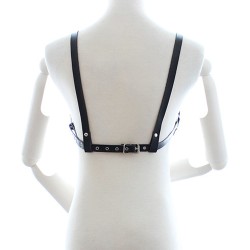 Female Leather Bondage Bra