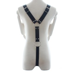 Leather Y-style Gothic Harness